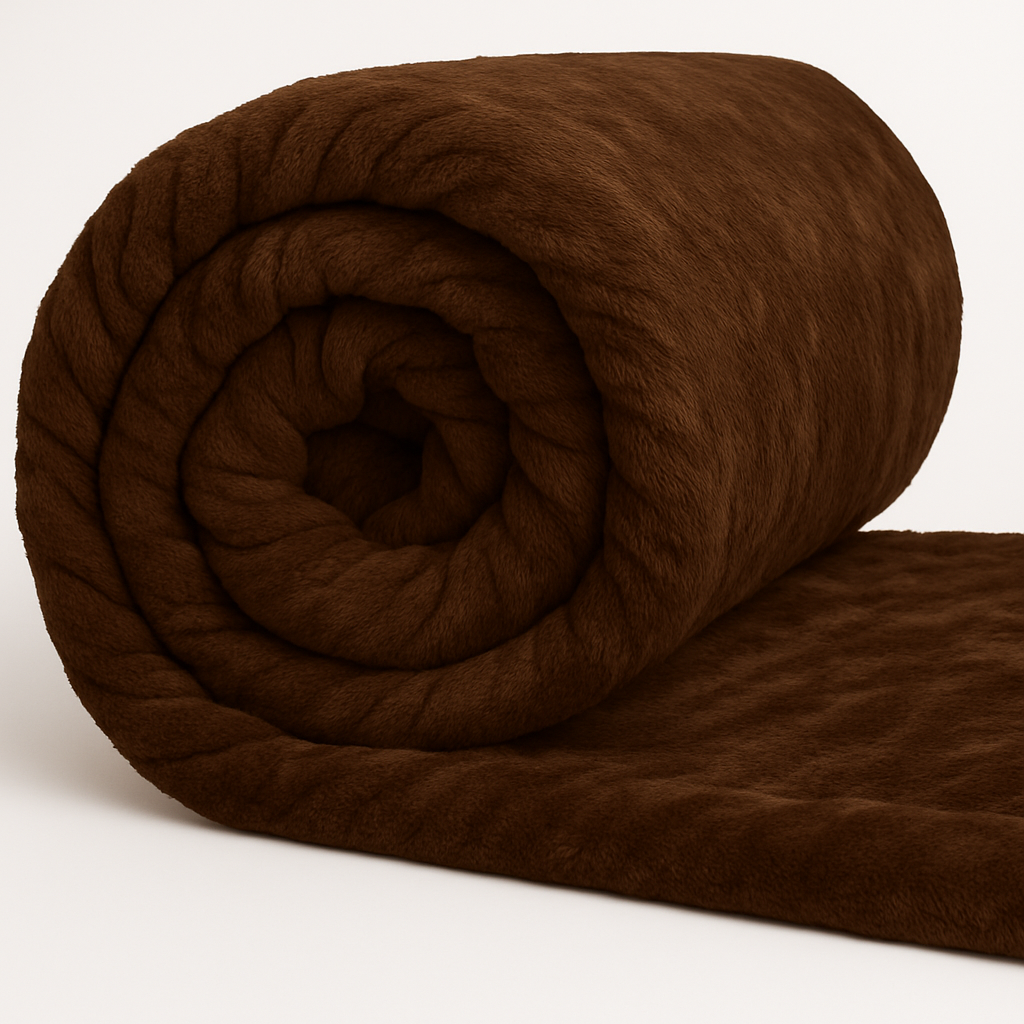 Super Soft Faux Fur Fleece Throw – Ultra Warm Mink Sofa & Bed Blanket – Available in Single, Double & King Sizes