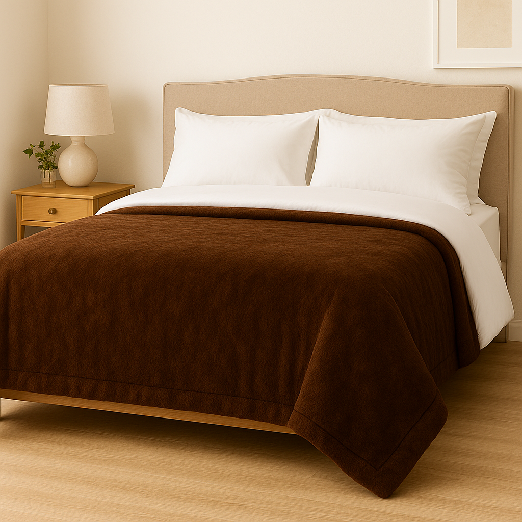 Super Soft Faux Fur Fleece Throw – Ultra Warm Mink Sofa & Bed Blanket – Available in Single, Double & King Sizes