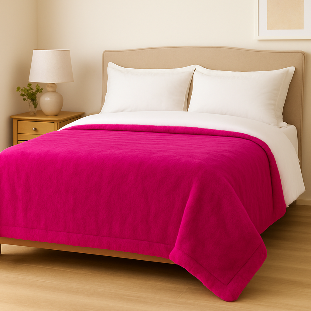 Super Soft Faux Fur Fleece Throw – Ultra Warm Mink Sofa & Bed Blanket – Available in Single, Double & King Sizes