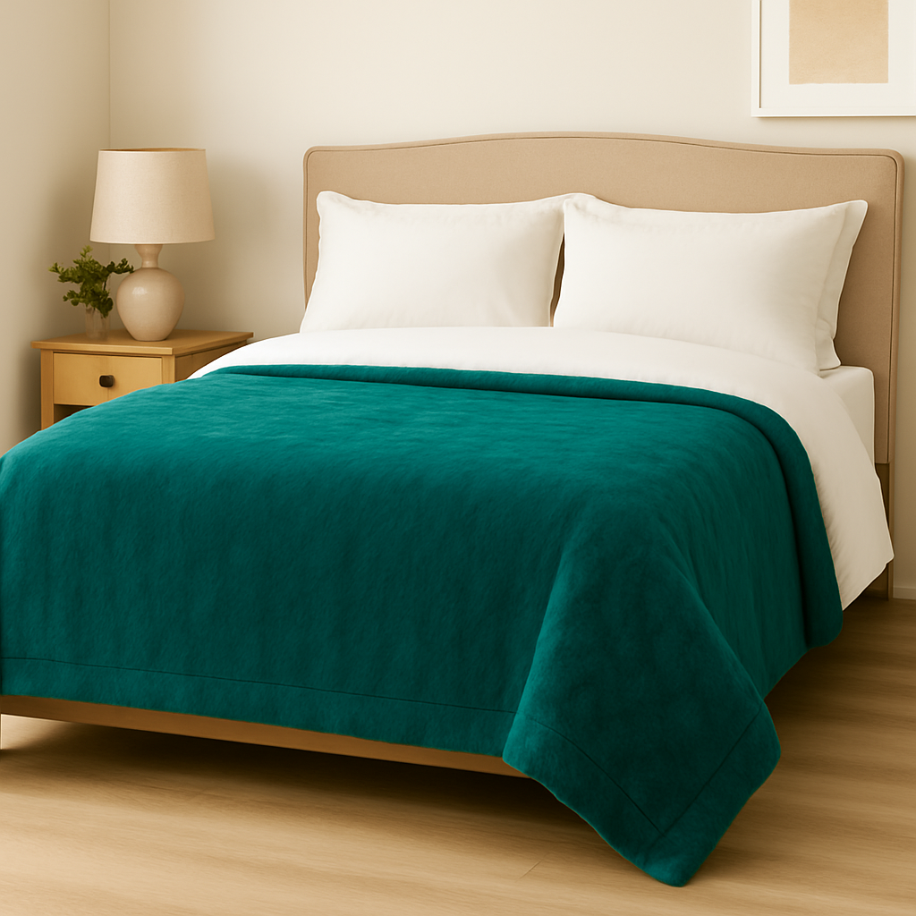 Super Soft Faux Fur Fleece Throw – Ultra Warm Mink Sofa & Bed Blanket – Available in Single, Double & King Sizes
