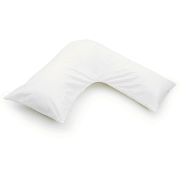 Orthopedic V Shape Pillow – Extra Support for Head, Neck & Back – Free Cover Included – Machine Washable