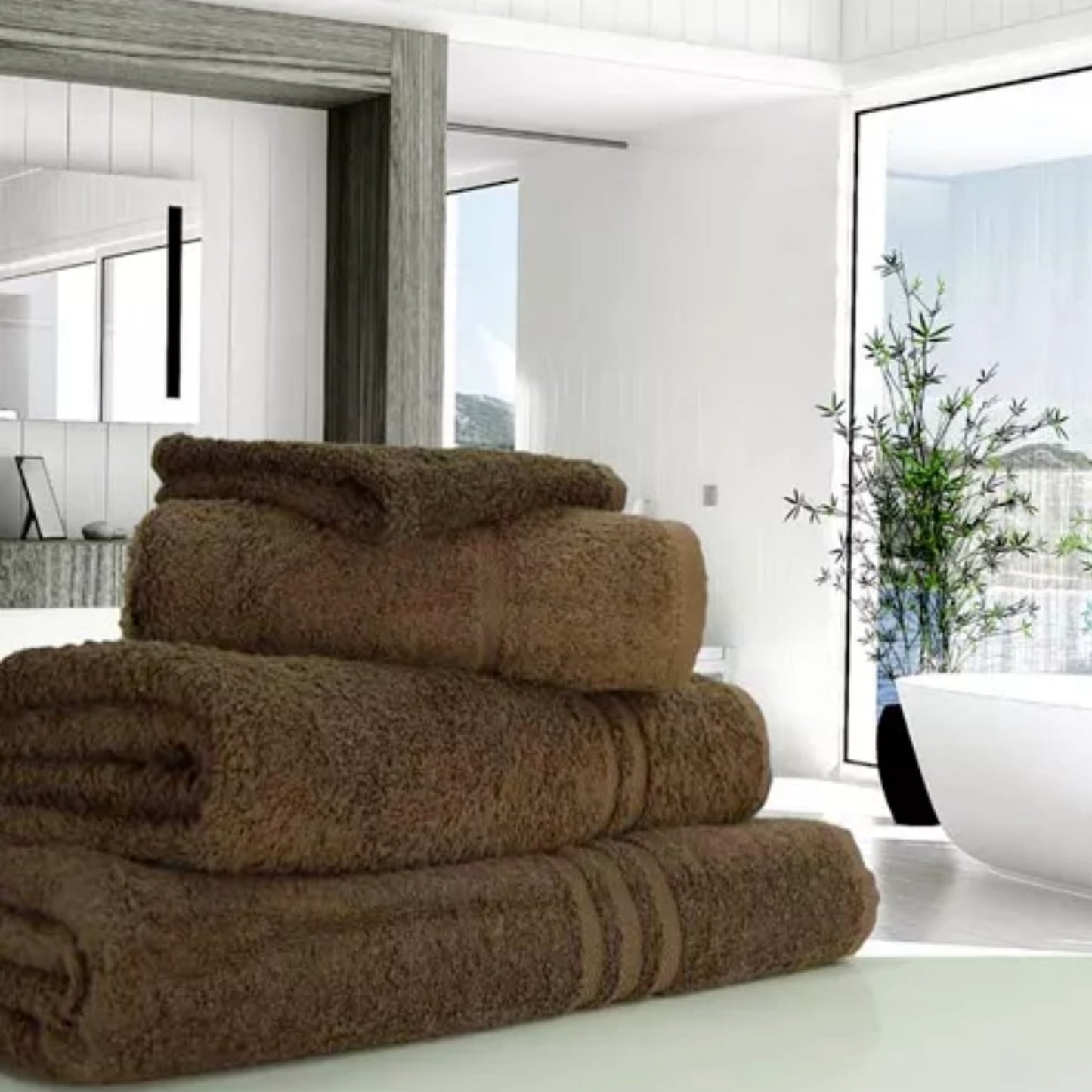 Luxury 100% Turkish Cotton Towels – Ultra Soft, Highly Absorbent – 500 GSM – Available in 12 Colours & 4 Sizes