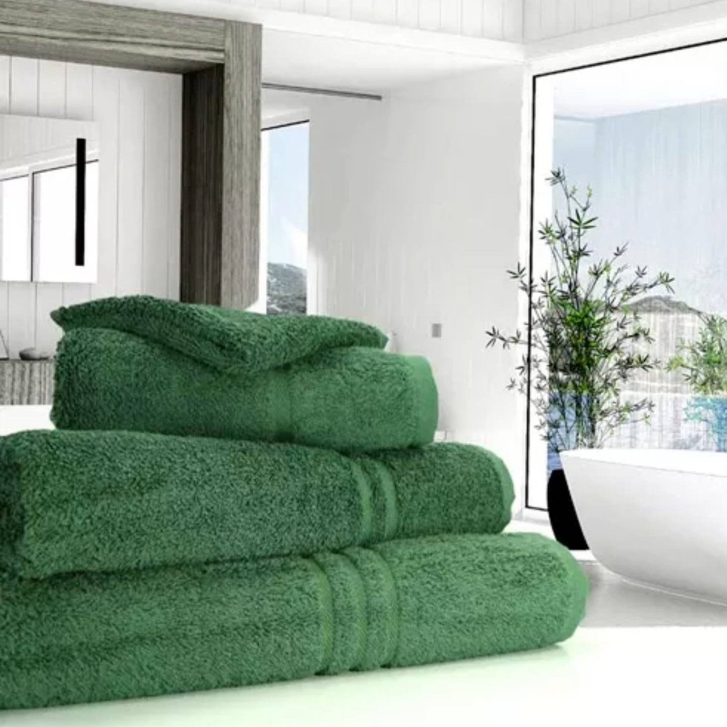 Luxury 100% Turkish Cotton Towels – Ultra Soft, Highly Absorbent – 500 GSM – Available in 12 Colours & 4 Sizes