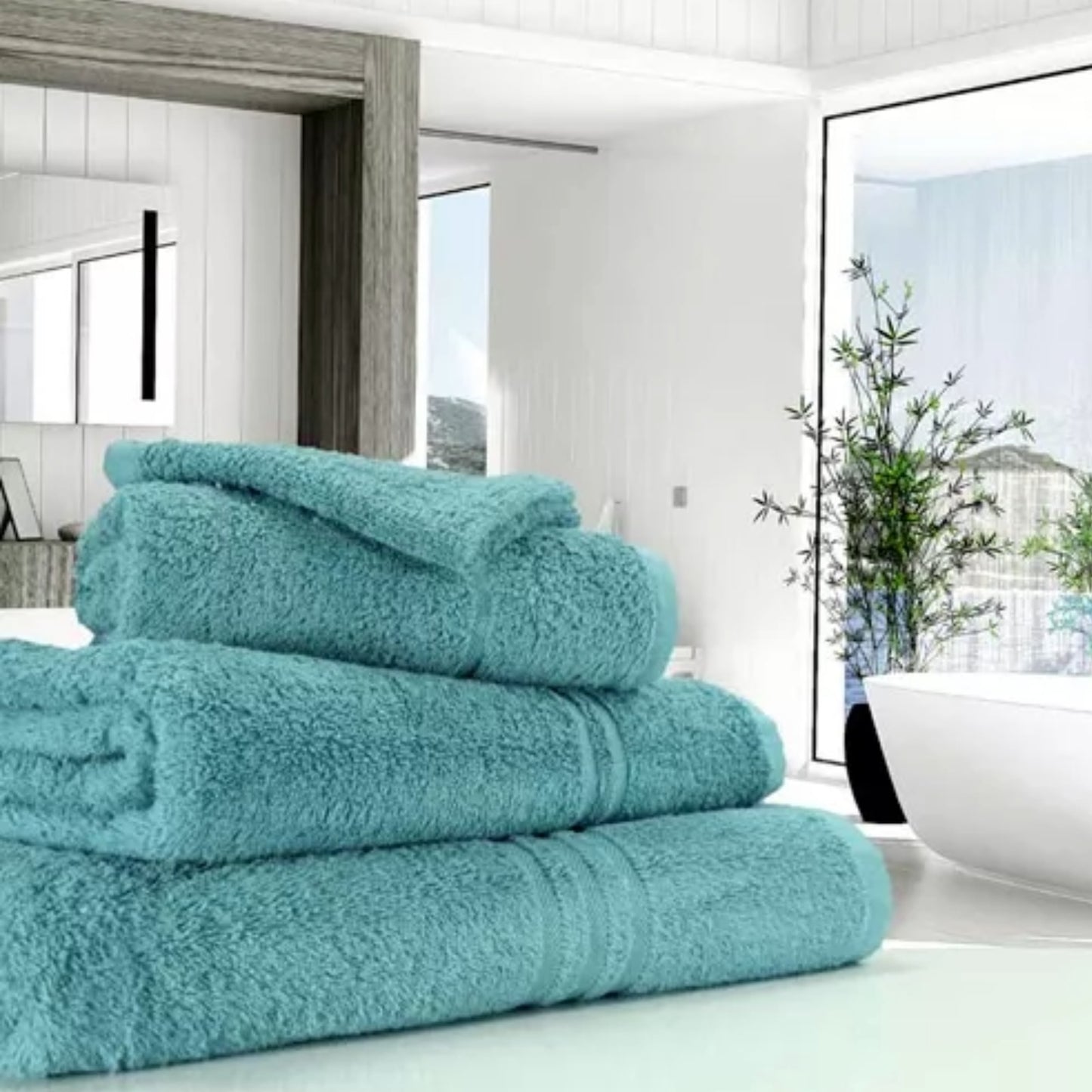 Luxury 100% Turkish Cotton Towels – Ultra Soft, Highly Absorbent – 500 GSM – Available in 12 Colours & 4 Sizes