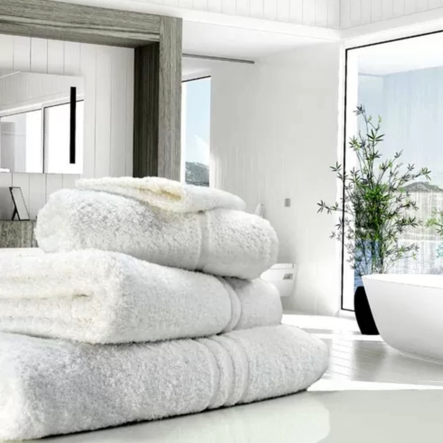 Luxury 100% Turkish Cotton Towels – Ultra Soft, Highly Absorbent – 500 GSM – Available in 12 Colours & 4 Sizes