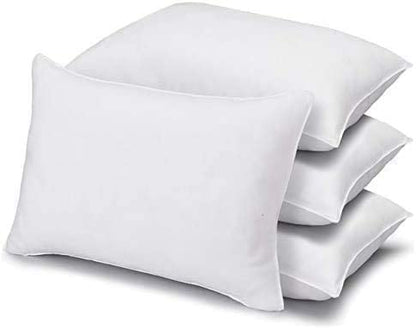 Luxurious Hotel Quality Bounce Back Pillow Pair image 0