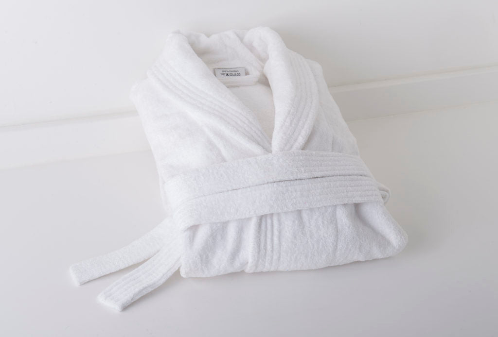 Shawl Collar Towelling Bathrobe 500 GSM image 0