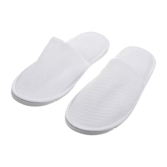 Closed Toe Waffle Slippers Hotel & Spa Quality – Luxurious Comfort in a Pair