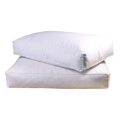 Supreme Hungarian Goose & Down Pillow Pair – 500 T/C Cotton Cover – 85% Duck & 15% Down – Luxurious Comfort for Better Sleep – Pack of 2