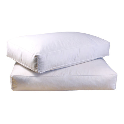 Supreme Siberian Goose & Down Pillow Pair – 500 T/C Cotton Cover – 100% Siberian Goose Down – 1000g – Luxurious Comfort for Restful Sleep – Pack of 2
