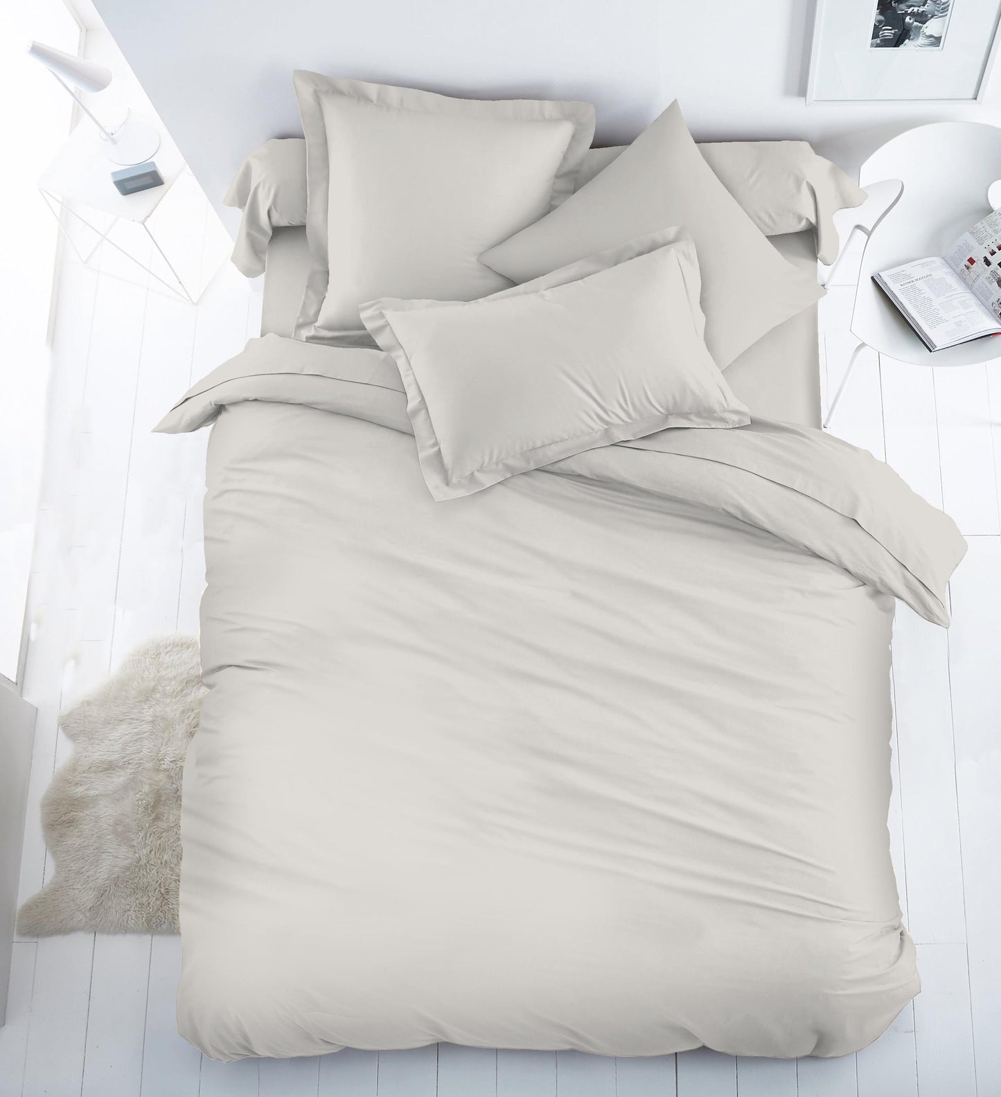 Hotel Quality Polycotton Duvet Cover – Soft & Durable Bedding – Available in 9 Colours & 4 Sizes