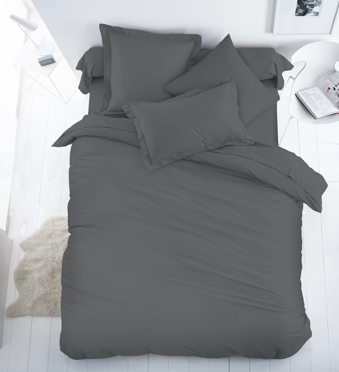 Hotel Quality Polycotton Duvet Cover – Soft & Durable Bedding – Available in 9 Colours & 4 Sizes