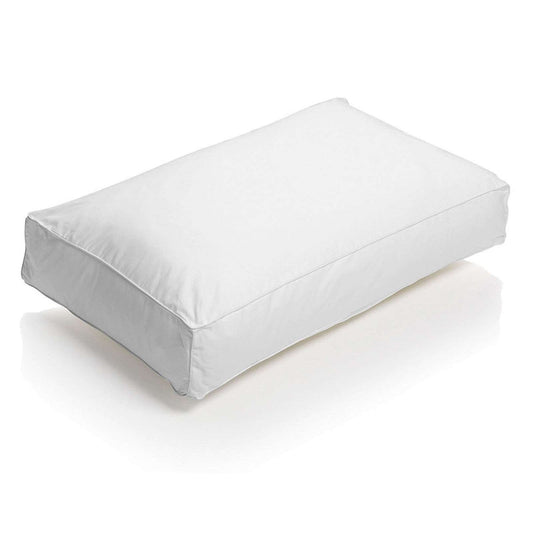Duck Feather & Down Pillow Pair – Hotel Quality Luxury Comfort – 100% Cotton Cover – Soft & Supportive – Standard UK Size (Pair of 2)