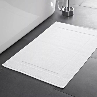 100% Cotton Picture Frame Bath Mat – Luxury Hotel Quality – Soft, Absorbent & Durable
