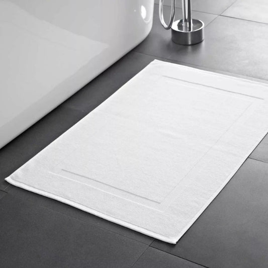 100% Cotton Picture Frame Bath Mat – Luxury Hotel Quality – Soft, Absorbent & Durable