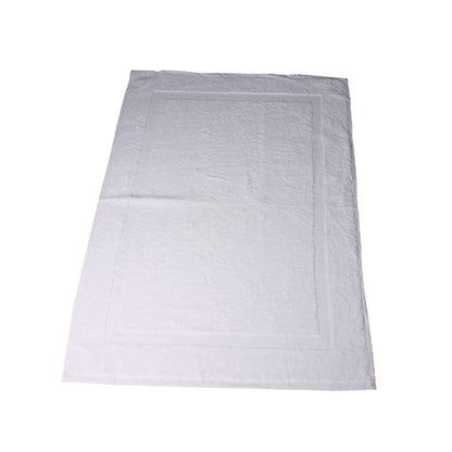100% Cotton Picture Frame Bath Mat – Luxury Hotel Quality – Soft, Absorbent & Durable