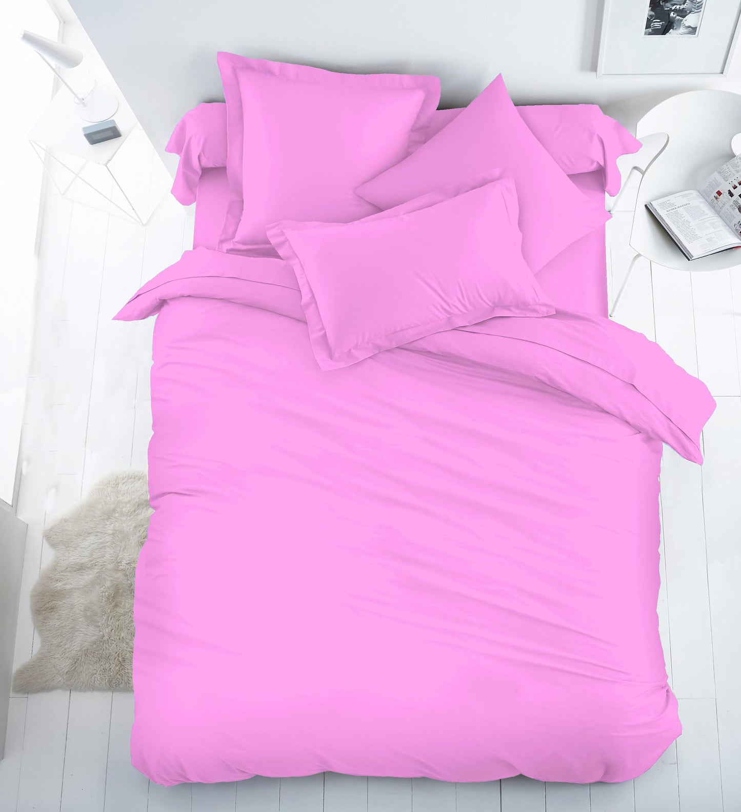 Hotel Quality Polycotton Duvet Cover – Soft & Durable Bedding – Available in 9 Colours & 4 Sizes