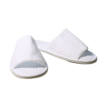Open Toe Waffle Slippers Hotel & Spa Quality – Luxurious Comfort in a Pair