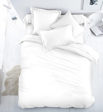 3-Piece Bedding Set – Duvet Cover, Fitted Sheet & Pillowcase(s) – Hotel Quality Bed Linen – Available in 9 Colours & 4 Sizes