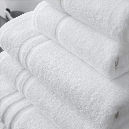 Luxury 100% Cotton Hotel-Quality Towels – 500 GSM – Ultra Soft & Highly Absorbent – Classic White