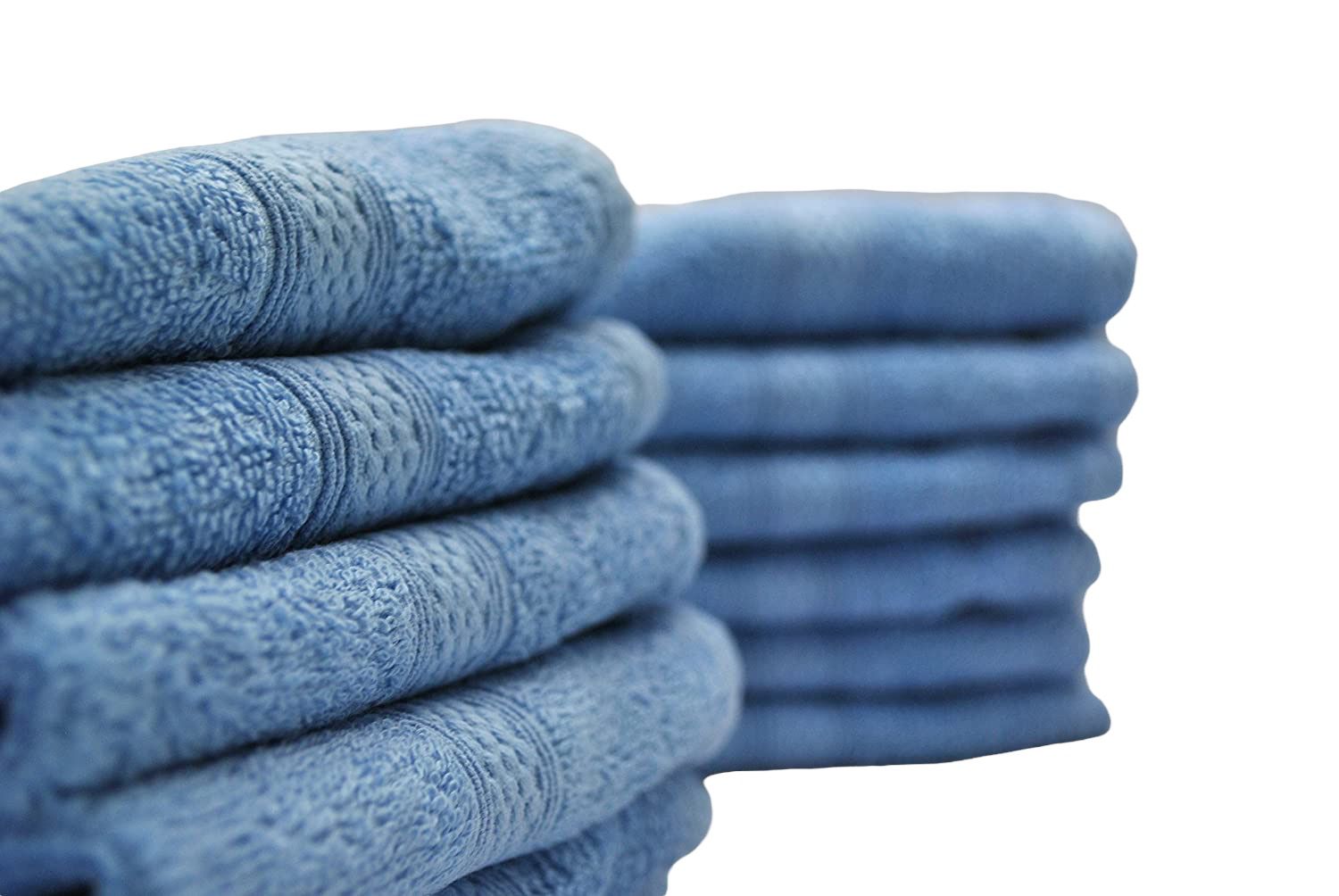 100% Cotton Hair Salon Towels (Range of Colours) Pack of 12 - Royal Blue image