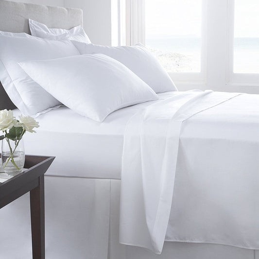 100% Egyptian Cotton Duvet Cover Hotel Quality White image 0
